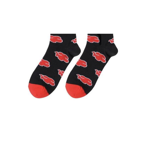 Akatsuki Cloud Anime Socks - Naruto Shippuden Merchandise - Picture 3 of 5